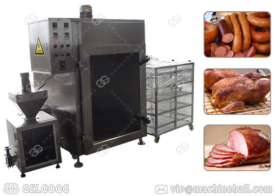 China De commerciële Hete Energie van het Vissen Rokende Materiaal voor Gerookte Vlees het Verzegelen Prestaties leverancier