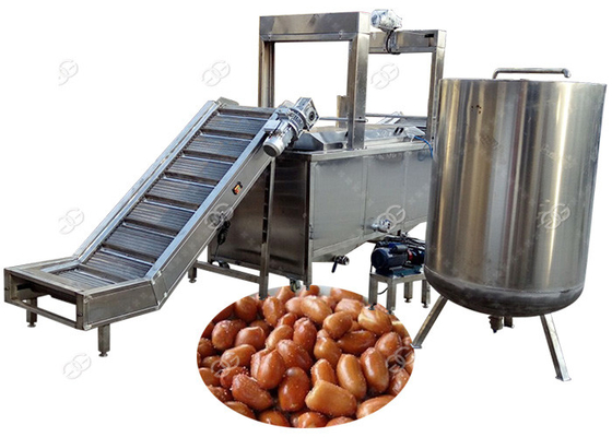 China Industriële Automatische Braadpanmachine voor Pinda Gebraden Erwten, Dehydratie Deoiler 200 Kg/u leverancier