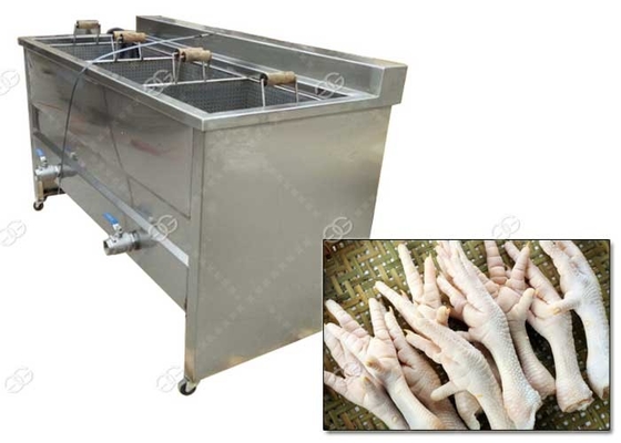 China Automatische Kippenvoeten die Machine/Vlees Plantaardige het Bleken Machine verwerken leverancier