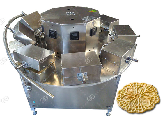 China Italiaanse Wafelkoekjes die Machine, Pizzelle-Makermachine 1200PCS/H bakken leverancier