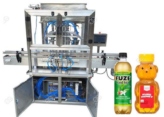 China De automatische Machine van het Honingsflessenvullen/Materiaal van het Honings het Bottelende Materiaal SUS304 leverancier