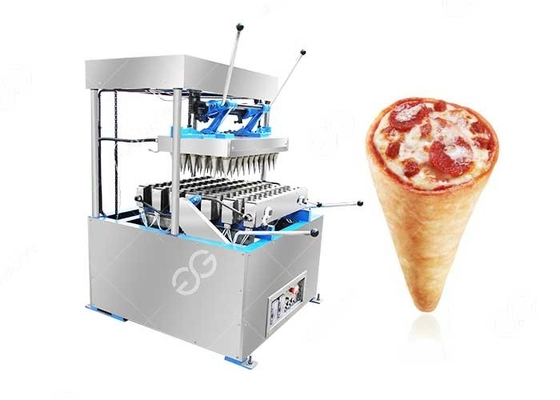 China Elektrische Pizzakegel die Machine, Materiaal 5mm Dikte 1200PCS/H maken van de Kegelpizza leverancier