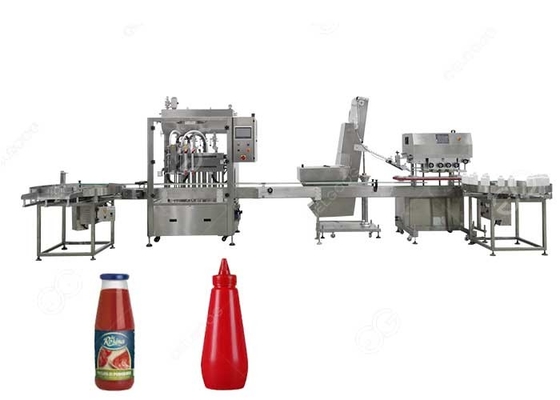 China Kleinschalige Tomatensaus het Vullen Lijntomatenpuree het Vullen Machine leverancier