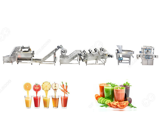 China De automatische Volledige van het de Verwerkingsmateriaal van de Fruitpulp van het Fruitjuice manufacturing equipment for commerical Norm van Ce leverancier