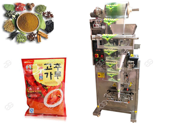 China De verticale Masala-van de de Verpakkingsmachine van het Spaanse peperpoeder Machines van Henan GELGOOG Commerciële leverancier