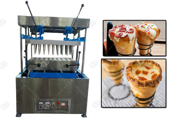 China Elektrische Wijzesnacks die zich Machine/Kegelpizza Vormen en Pizzakegel maken die Machine maken leverancier