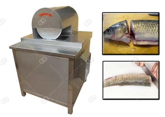 China De Verwerkingsmachine van het roestvrij staalvlees, Hoge rendement van de Vissen het Hoofdsnijmachine leverancier