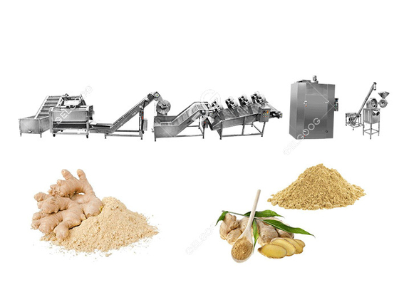 China Het hete Businessplan van de Verwerkings van Verkoopginger powder production line ginger leverancier