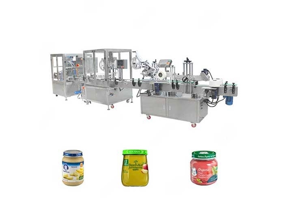 China 16-20 het Lichaam van flessenmin peanut butter filling machine Boter het Vullen Machine leverancier