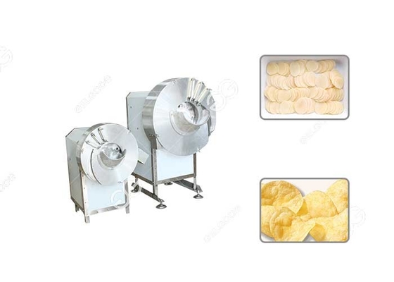 Het Materiaal van de Commerical Plantaardige Verwerking, Chipssnijmachine 600kg/H leverancier